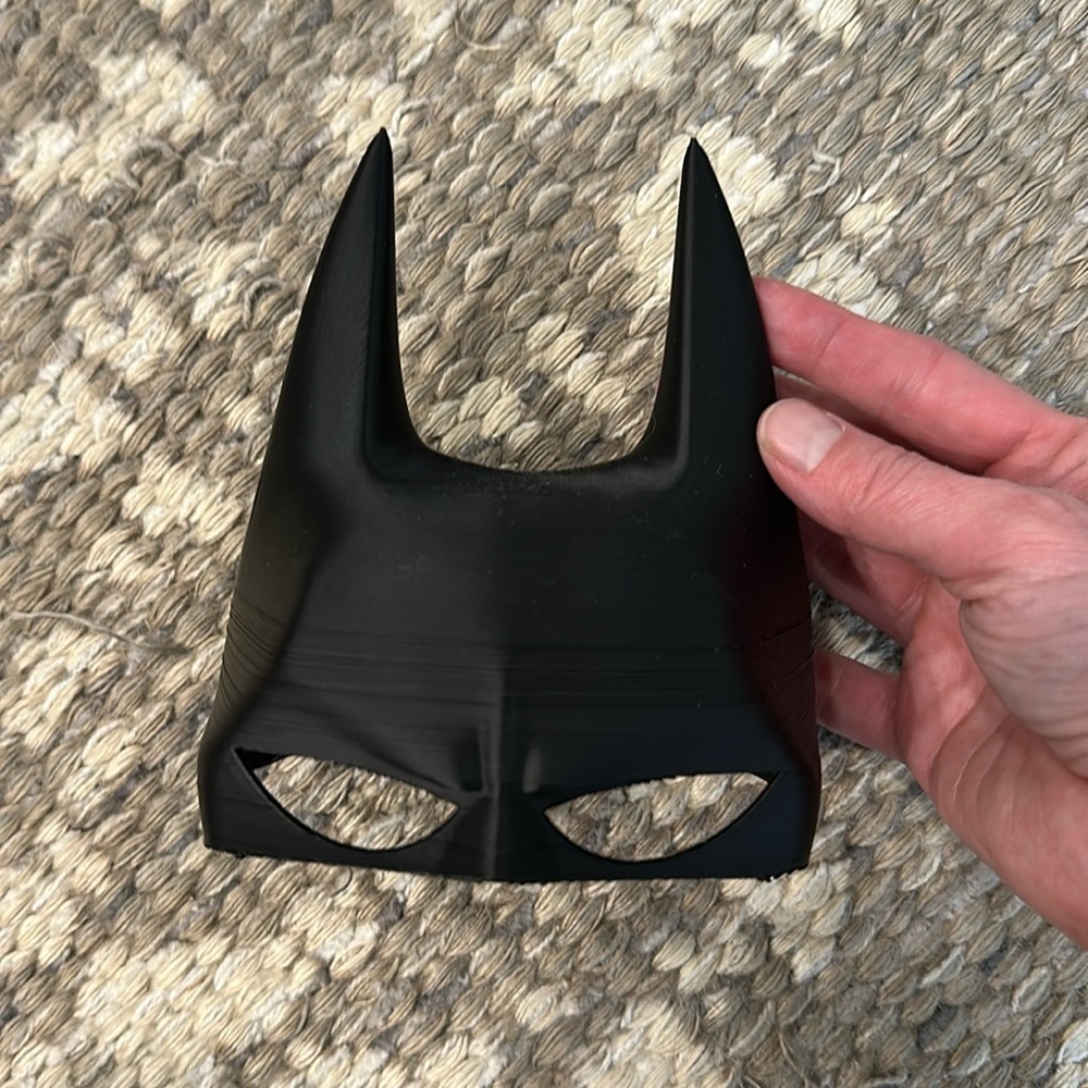 Batman Cat Mask 3-D printed new!